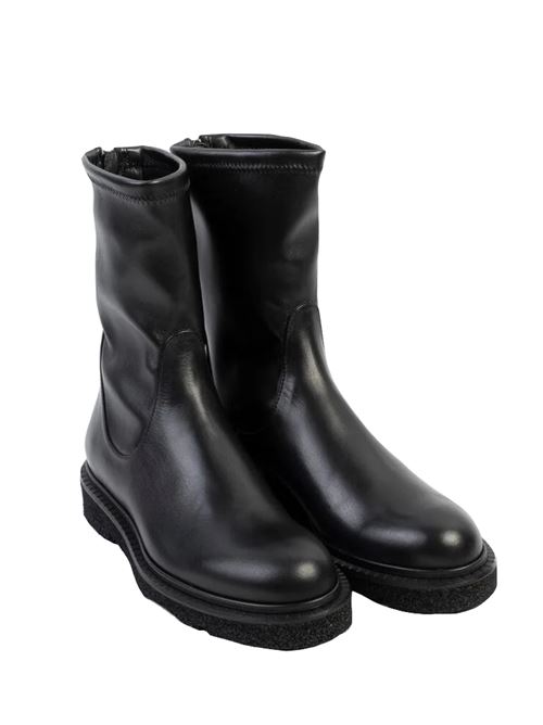 Stivaletto in pelle con zip GUGLIELMO ROTTA | KREMSNAPPABLACK